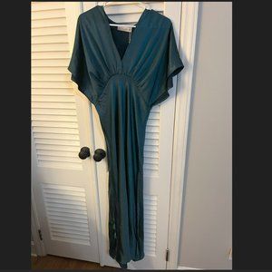 Petal and Pup Ricki Maxi Dress Deep Jasper